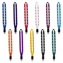 3/4 Smooth Nylon Lanyard with Snap - Buckle Release O - Ring