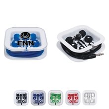 Earbuds In Square Case
