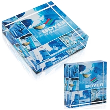 JAFFA(R) Square Acrylic Paperweight