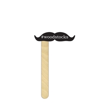 Vaudeville Mustache on a Stick - Offset Printed - Paper Products
