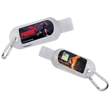 2 oz Hand Sanitizer Gel with Carabiner