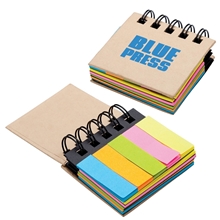 Regency Sticky Notes Flags Notebook