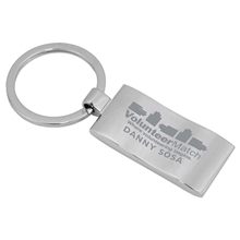 ISABELLA Laser Engraved Metal Keyholder