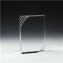 1 1/4 Thick Freestanding Acrylic Awards - 5 1/2