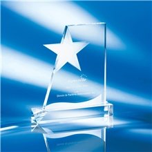 Clearaward North Star Optical Crystal Achievement Award 8 in
