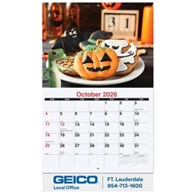 13 Custom Photos Wall Calendars (Stapled) 10 5/8 x 18 1/4