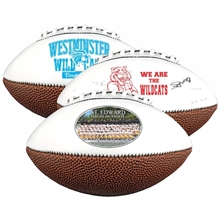 10 Mid - Size Synthetic Leather Signature Football