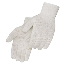 Natural Cotton / Polyester Blend Work Gloves