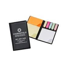 Vinyl Flag Book W / Sticky Note