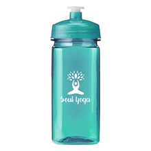 16 oz PolySure(TM) Squared - Up Bottle