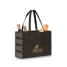 Chevron Non - Woven Shopper