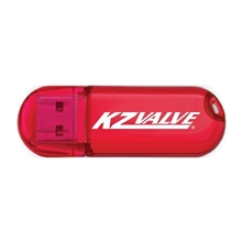 Glendale Transparent Black Oval USB