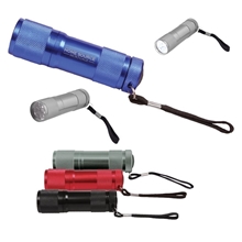 Prime Line 9 LED Metal Flashlight