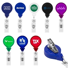 Tear Drop Retractable Badge Holder