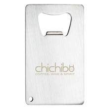 Stainless Credit Card Bottle Opener