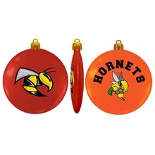 3 USA - Made Flat Shatterproof Ornament