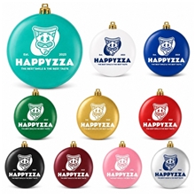 3 USA - Made Flat Shatterproof Ornament