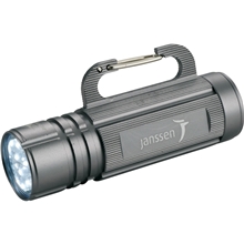High Sierra(R) Carabiner Hook Flashlight