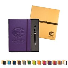 Leeman Tuscany(TM) Journal And Executive Stylus Pen Set