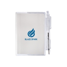 Prime Line Clear - View Jotter Notebook Pen 3.375 X 4.125