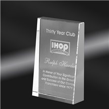 Clearaward Verticality Optical Crystal Achievement Award 7 in