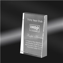 Clearaward Verticality Optical Crystal Achievement Award 6 in
