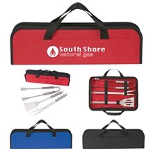 3- Piece BBQ Set In Case