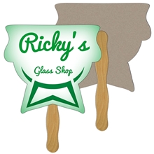 Chalice Recycled Hand Fan - Paper Products