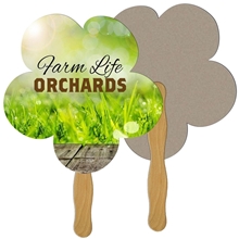 Daisy Flower Recycled Hand Fan - Paper Products