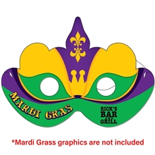 Mardi Gras Mask Full Color