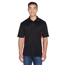 UltraClub Mens Cool Dry Sport Two - Tone Polo