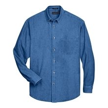 UltraClub Mens Cypress Denim withPocket