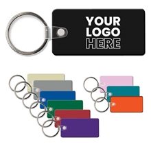 Key Tag - Rectangle w / RC - Spot Color