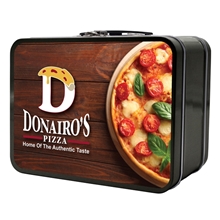 Thin Retro Lunch Box