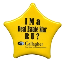 Star Celluloid Button (2 1/4)