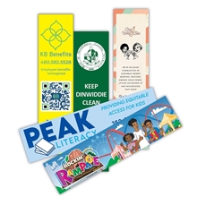 12 Point Laminated Card Stock Bookmark (2x8)