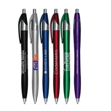 Silhouette Metallic - Retractable Ball Point Pen
