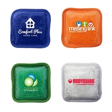 Plush Square Gel Bead Hot / Cold Pack