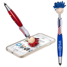 MopToppers Patriotic Screen Cleaner With Stylus Pen