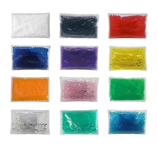 Small Rectangle Gel Beads Hot / Cold Pack