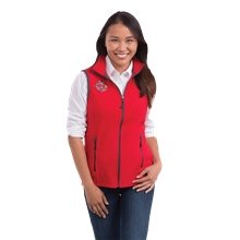 Womens Tyndall Poly Microfleece Vest