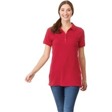 Womens BELMONT Short Sleeve Pique Polo