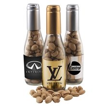 Champagne Bottle w / Pistachios