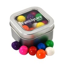 Window Tin with Gumballs