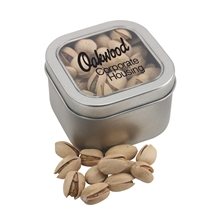 Window Tin with Pistachios