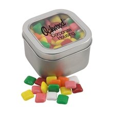 Window Tin with Mini Chicklets