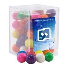 Acrylic Box with Gumballs