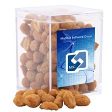 Acrylic Box with Honey Roasted Peanuts