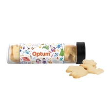 Tube with Animal Crackers