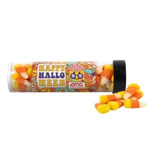 Tube with Candy Corn